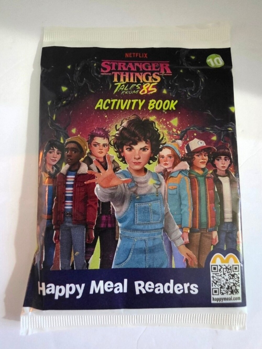 McDonald's Stranger Things Tales From 85' Activity Book Sealed #10 Collectable